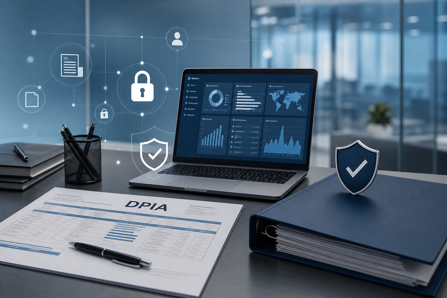 Documento DPIA per un sistema whistleblowing con analisi rischi e misure privacy